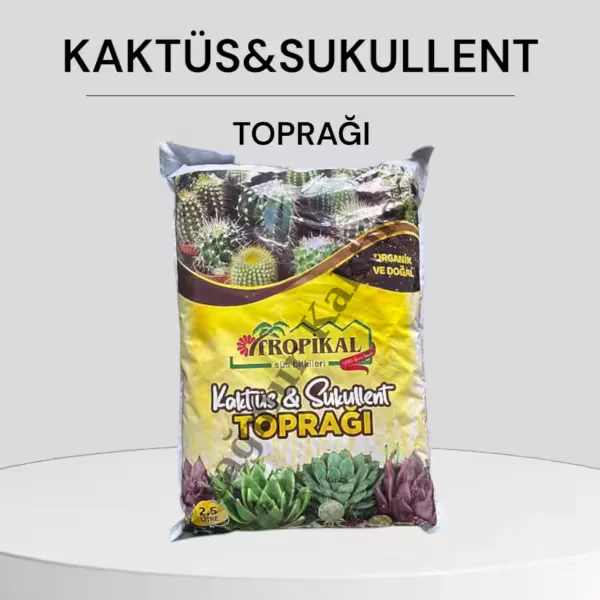 Tropikal Kaktüs&Sukullent Toprağı 2.5 lt.