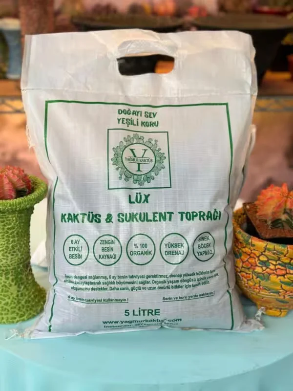 Lüx Kaktüs&Sukulent Toprağı 5 Litre