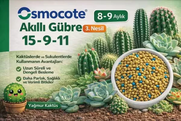 Osmocote Exact 15-9-11  8 - 9 Ay Etkili Akıllı Gübre 300 gr
